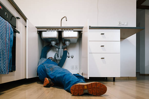 Professional Plumbing technician working in Round Rock, TX